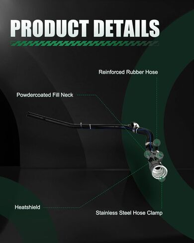 SCITOO Fuel Filler Neck For Buick 2005-2007,For Chevrolet 2005-2008,For GMC 2005-2008 FN933 in Saudi Arabia