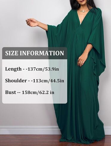 Seaur Women's Kaftan Turkish Dress Caftan Maxi Dresses in Kuwait