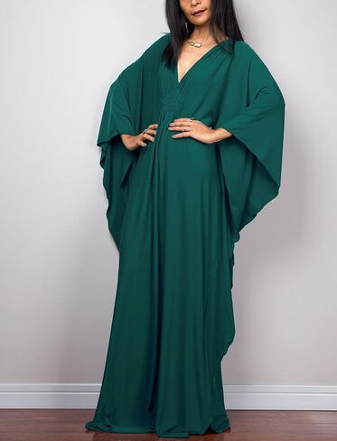 Seaur Women's Kaftan Turkish Dress Caftan Maxi Dresses in Kuwait