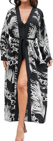 Seaur Women's Kaftan Turkish Dress Caftan Maxi Dresses in Kuwait