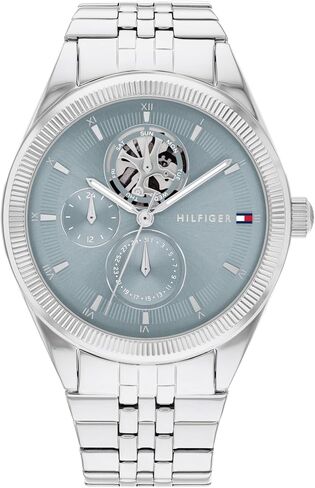 Tommy Hilfiger Classic Multi -Function Watch Watch - ساعة معصم من الفولاذ المقاوم للصدأ للنساء ، مقاومة للماء يصل إلى 3 أجهزة الصراف الآلي/30 متر - ساعة أزياء متميزة لجميع المناسبات - 38 ملم in Saudi Arabia