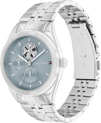 Tommy Hilfiger Classic Multi -Function Watch Watch - ساعة معصم من الفولاذ المقاوم للصدأ للنساء ، مقاومة للماء يصل إلى 3 أجهزة الصراف الآلي/30 متر - ساعة أزياء متميزة لجميع المناسبات - 38 ملم in Saudi Arabia
