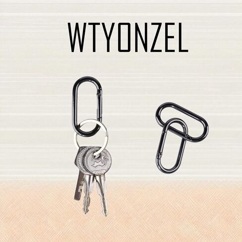 16 قطعة Carabiners الملونة لطيف المفاتيح كليب ، المسار شكل حلقة تسلق كليب الألومنيوم هوك الملحقات المفاجئة ربط مفتاح سلسلة حلقة هوك in Kuwait