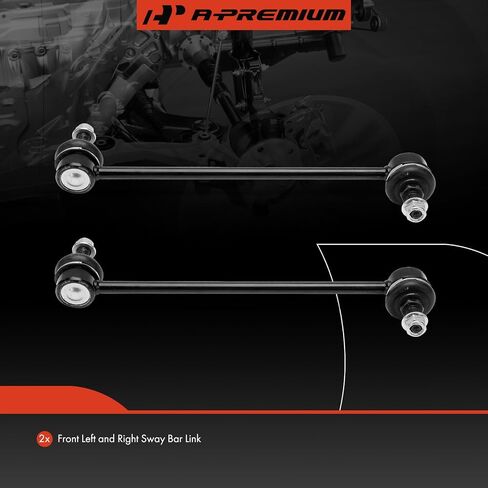A-Premium 2 X Front Front Sway Bar Links Bar Bar Bar ، متوافقة مع Ford Fiesta 2011-2019 ، EcoSport 2018-2022 & Toyota Yaris 2019-2020 ، Yaris IA 2017-2018 & Mazda CX-3 ، 2 & Scion IA in Saudi Arabia