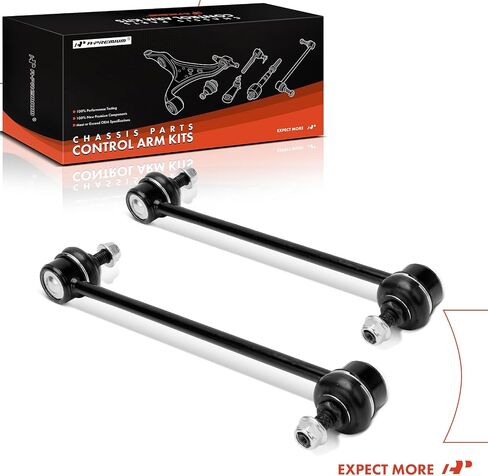 A-Premium 2 X Front Front Sway Bar Links Bar Bar Bar ، متوافقة مع Ford Fiesta 2011-2019 ، EcoSport 2018-2022 & Toyota Yaris 2019-2020 ، Yaris IA 2017-2018 & Mazda CX-3 ، 2 & Scion IA in Saudi Arabia