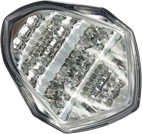 Clear Motorcycle Rear Tail Light DRL Red Light Amber Dynamic Turn Signal, Compatible with Suzuki GSX-R 1000 2003-2004, Motorcycle Rear Turn Signal Tail Stop Light in Saudi Arabia