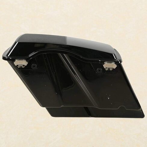 5" ABS Stretched Extended Saddlebags with Speaker Lid fits for Harley Davidson 1993-2013 Touring Models FLT,FLHT,FLHTCU,FLHRC,Road King,Road Glide,Street Glide,Electra Glide,Ultra-Classic in Saudi Arabia
