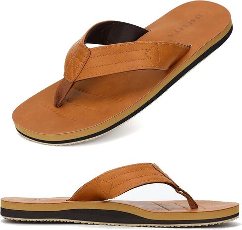 Haolira Mens Flip Flops Arch Super in Kuwait