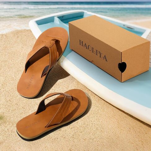 Haolira Mens Flip Flops Arch Super in Kuwait