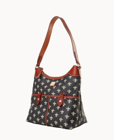 حقيبة يد Dooney & Bourke ، NFL Saints zip Hobo Bag in Saudi Arabia