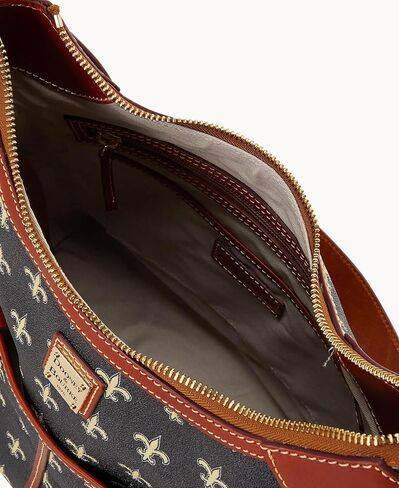 حقيبة يد Dooney & Bourke ، NFL Saints zip Hobo Bag in Saudi Arabia
