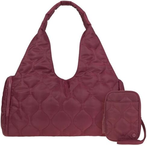 Samantha Brown To-Go Quilted Travel Hobo with Crossbody in Kuwait
