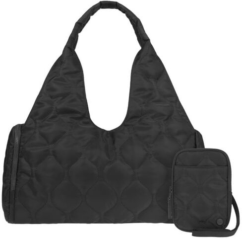 Samantha Brown To-Go Quilted Travel Hobo with Crossbody in Kuwait
