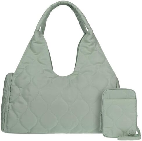 Samantha Brown To-Go Quilted Travel Hobo with Crossbody in Kuwait