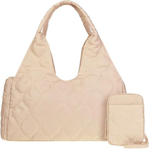 Samantha Brown To-Go Quilted Travel Hobo with Crossbody in Kuwait