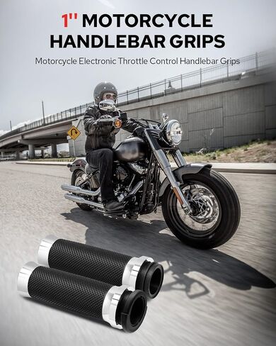 1 "إلكترونية التحكم في الخانق المقود قبضة ملائمة لهارلي دينا FXDLS 2016-2017 شارع Glide Road Road Electra Glide 2008-2022،1 زوج in Saudi Arabia