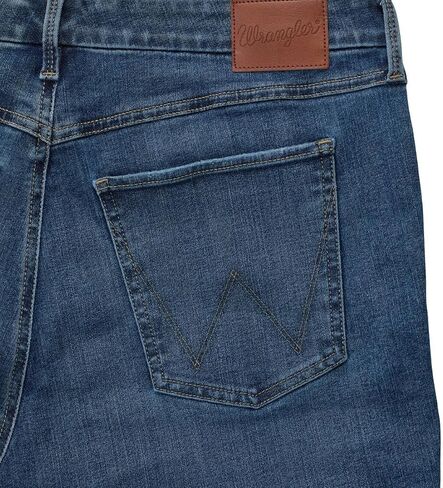 Wrangler Women's Bespoke Lily High Rise Flare Jeans Denim in Kuwait