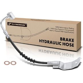 A-Premium Front Maptenger Brake خرطوم هيدروليكي متوافق مع فورد ولينكولن و Mercury Models-Crown Victoria 1999-2002 ، Town Car 1998-2002 ، Grand Marquis 1998-2002 ، 4.6L in Saudi Arabia