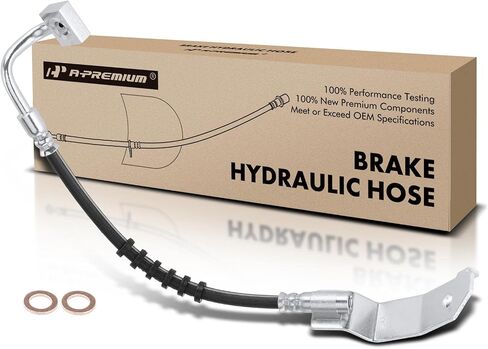 A-Premium Front Maptenger Brake خرطوم هيدروليكي متوافق مع فورد ولينكولن و Mercury Models-Crown Victoria 1999-2002 ، Town Car 1998-2002 ، Grand Marquis 1998-2002 ، 4.6L in Saudi Arabia