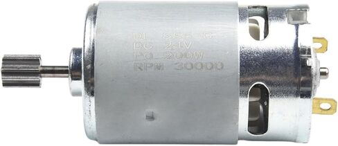 ارتفاع سرعة 24V DL 555-C للسيارات الكهربائية للأطفال عالية الطاقة 200W 18000/30000 دورة في الدقيقة خيارات بديلة دائمة (555-24V-30000-9T) in Saudi Arabia