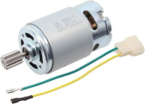ارتفاع سرعة 24V DL 555-C للسيارات الكهربائية للأطفال عالية الطاقة 200W 18000/30000 دورة في الدقيقة خيارات بديلة دائمة (555-24V-30000-9T) in Saudi Arabia