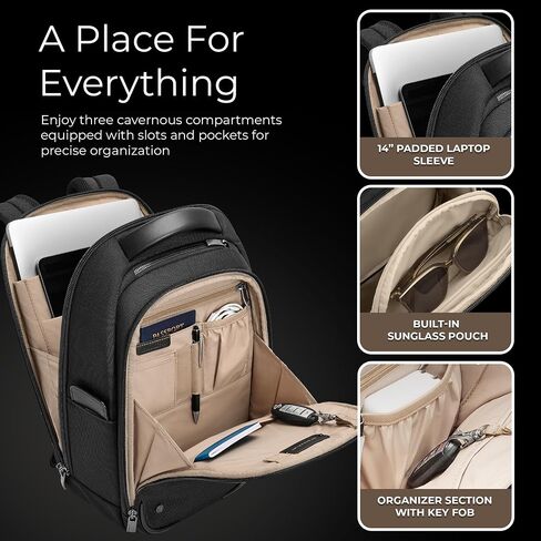 Briggs & Riley @work Medium Cargo Backpack, Navy in Saudi Arabia