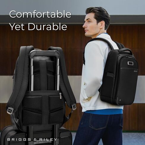 Briggs & Riley @work Medium Cargo Backpack, Navy in Saudi Arabia