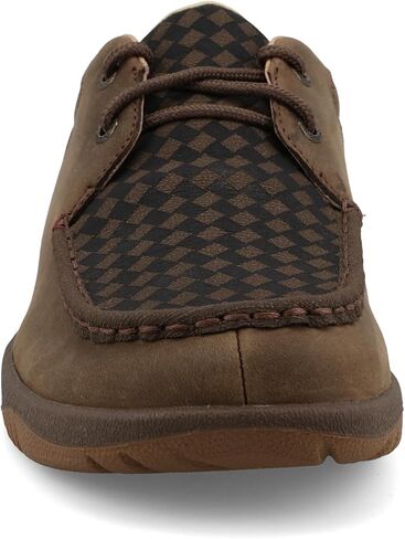Twisted X Men's Boat Shoe, Moc Toe in Saudi Arabia