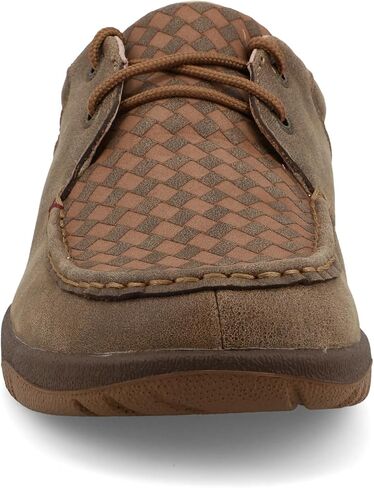 Twisted X Men's Boat Shoe, Moc Toe in Saudi Arabia