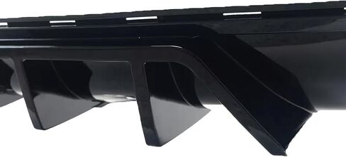 Rear Bumper Diffuser 3Pcs for Jeep Grand Cherokee SRT 2014 2015 2016 2017 2018 2019 2020 2021 Rear Lower Bumper Lip Diffuser Spoiler (Glossy Black) in Saudi Arabia