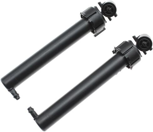 31416798 31416797 Front Headlamp Headlight Cleaning Washer Spray Nozzle Jet Actuator for Volvo XC60 2018 2019 2020 2021(Black-Set) in Saudi Arabia