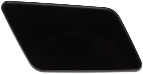Front Bumper Headlight Washer Spray Nozzle Jet Cover Cap for BMW X1 E84 2009 2010 2011 2012 2013 2014 51112993585 51112993586(Black-RH) in Saudi Arabia
