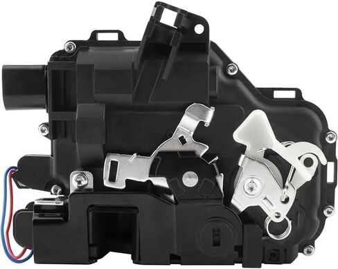 Door Lock Latch Actuator for VW Jetta Passat Golf Front/Rear Left/Right 3B4839016 3B4839015 3B1837015 3B1837016(Black-Front Left) in Saudi Arabia