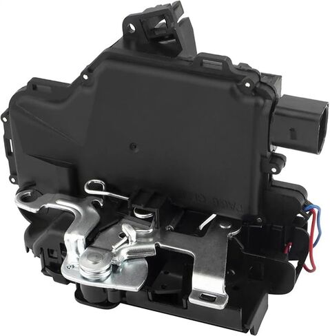Door Lock Latch Actuator for VW Jetta Passat Golf Front/Rear Left/Right 3B4839016 3B4839015 3B1837015 3B1837016(Black-Front Left) in Saudi Arabia