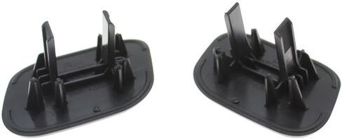 Front Bumper Headlight Headlamp Washer Nozzle Jet Cap Cover for KIA CEED 2012 2013 2014 2015 2016 2017 98681-A2950 98691A2950(Black-Right) in Saudi Arabia