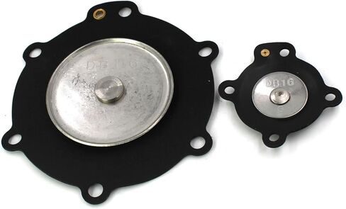مجموعة إصلاح DB116 DB16 DIAPHRAGM لـ PULSE JET VALVE VNP216 NEM216 VNP416 (VITON) in Saudi Arabia