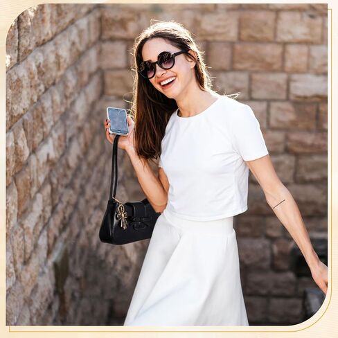 Abbylike Bow Shoulder Bag for Women with Rhinestone Bow Charm Handbags Trendy Y2K Purses Leather Clutch Bag Cute Purse in Saudi Arabia