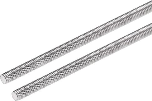 uxcell 12Pcs M3 x 110mm Fully Threaded Rod 304 Stainless Steel Right Hand Threads in Saudi Arabia