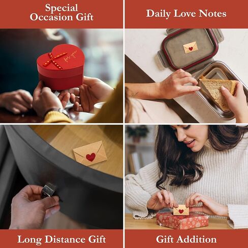 60 Love Notes For Him Her - Valentines For Him, Cute Couple Gifts For Boyfriend Birthday Gift Ideas, Mini Envelopes Lunch Notes For Husband, Long Distance Relationship Gifts For Girlfriend in Kuwait