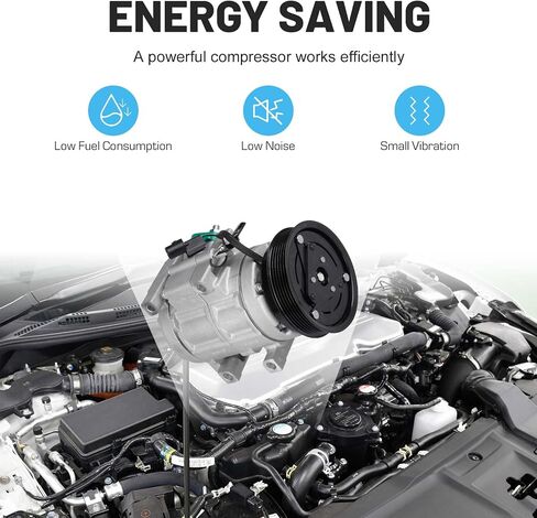 ضاغط حالة الهواء AC جديد مع القابض لـ Kia Sedona 2006-2009 3.8L V6 ، ل Kia Sorento 3.3L 3.8L V6 2007 2008 ، لـ Hyundai Entourage 3.8L V6 07 08 09 10 in Saudi Arabia