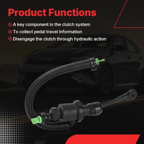 الأسطوانة الرئيسية القابض لـ Hyundai Elantra Sedan/Coupe/GT/Veloster Kia Forte Sedan/Forte Koup/Forte 5 416053x100 (416053x100 ، 1pcs) in Saudi Arabia