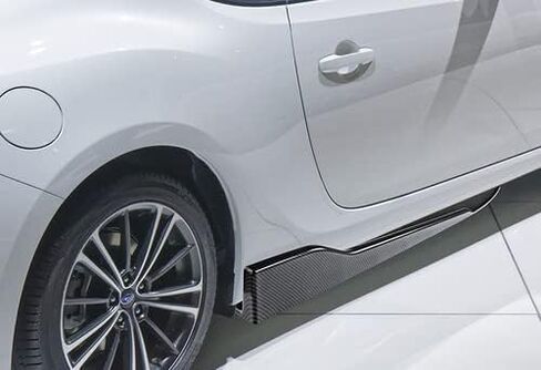 5pcs Combo الأمامية المصد قدم الجسم الشفاه + امتدادات التنورة الجانبية تم توافقها مع 2013-2016 Ford Fusion/Mondeo 2014 (Carbon) in Saudi Arabia