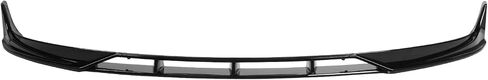 Front Bumper Lip for Model 3 2017-2023 Premium ABS Body Kit Mods Accessories (Style A, Glossy Black) in Saudi Arabia