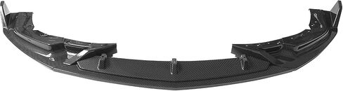 Ikon Motorsports ، 3pcs الأمامية المصد الشفاه متوافقة مع 2020-2023 كاديلاك CT4 ، Pront Lip Spoiler Splitter Kit Ikon Style PP Ppolplen Carbon Print in Saudi Arabia