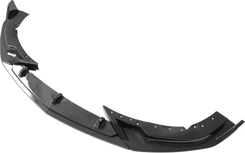 Ikon Motorsports ، 3pcs الأمامية المصد الشفاه متوافقة مع 2020-2023 كاديلاك CT4 ، Pront Lip Spoiler Splitter Kit Ikon Style PP Ppolplen Carbon Print in Saudi Arabia