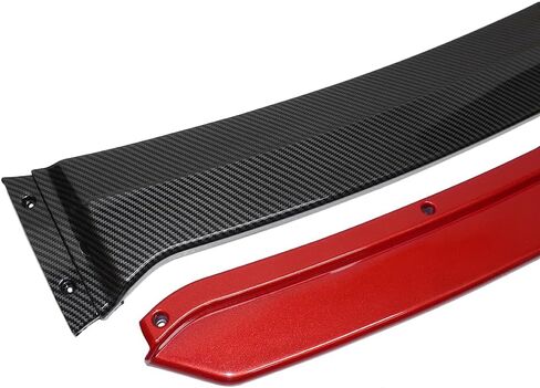 ZXMOTO Universal Front Bumper Lip Body Kit, 4pcs Chin Spoiler Splitter for Most Cars fit Honda Audi Ford Nissan Toyota in Kuwait