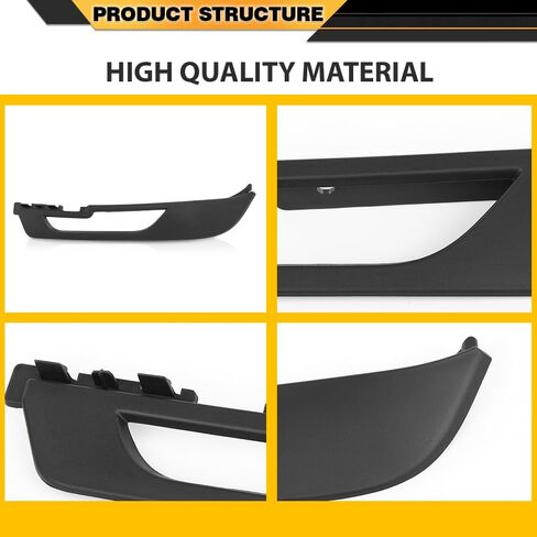 Front Lower Bumper Air Deflectors Compatible with Land Rover Range Rover Evoque Non-Sport L538 2016-2019, LR071805, 1 Pair in Saudi Arabia