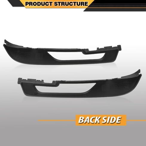 Front Lower Bumper Air Deflectors Compatible with Land Rover Range Rover Evoque Non-Sport L538 2016-2019, LR071805, 1 Pair in Saudi Arabia