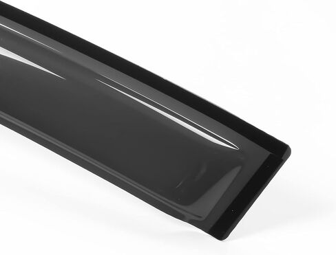 Ikon Motorsports ، Window Visor المتوافق مع 2016-2019 Chevy Chevrolet Volt ، دخان Tint Rain Sun Guard Venter Deflector 4pcs ، 2017 2018 in Saudi Arabia