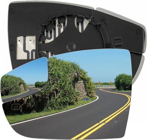 Partsflow Mirror Mirror Glass View View Side Side LED LH لعام 2012 2013 2014 2015 2017 2017 2018 Ford Focus CM5Z-17K707-H in Saudi Arabia